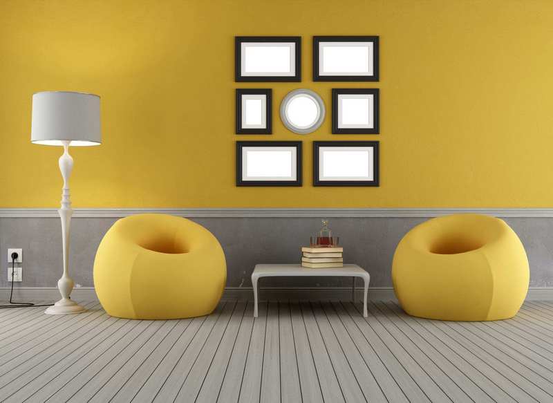 Желтые обои: добавьте уюта и света в комнату